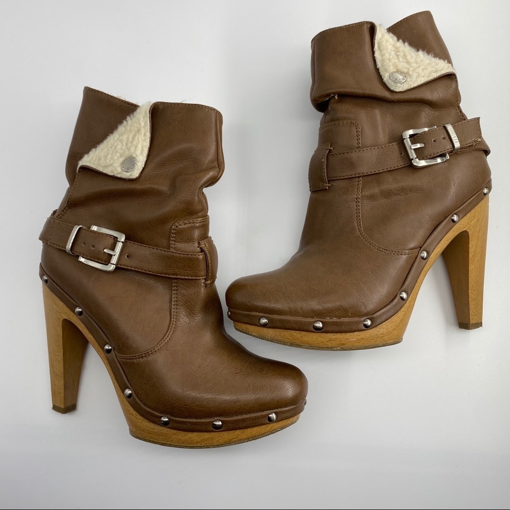 BCBGeneration Women's 'Martha' Brown Booties